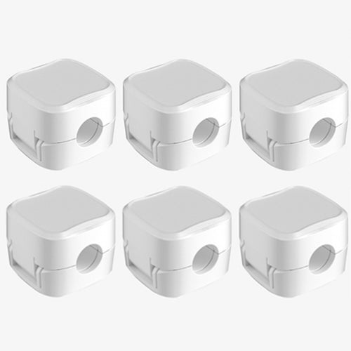 6 Packs Cable Organizer Clips – Tidy Wire Management