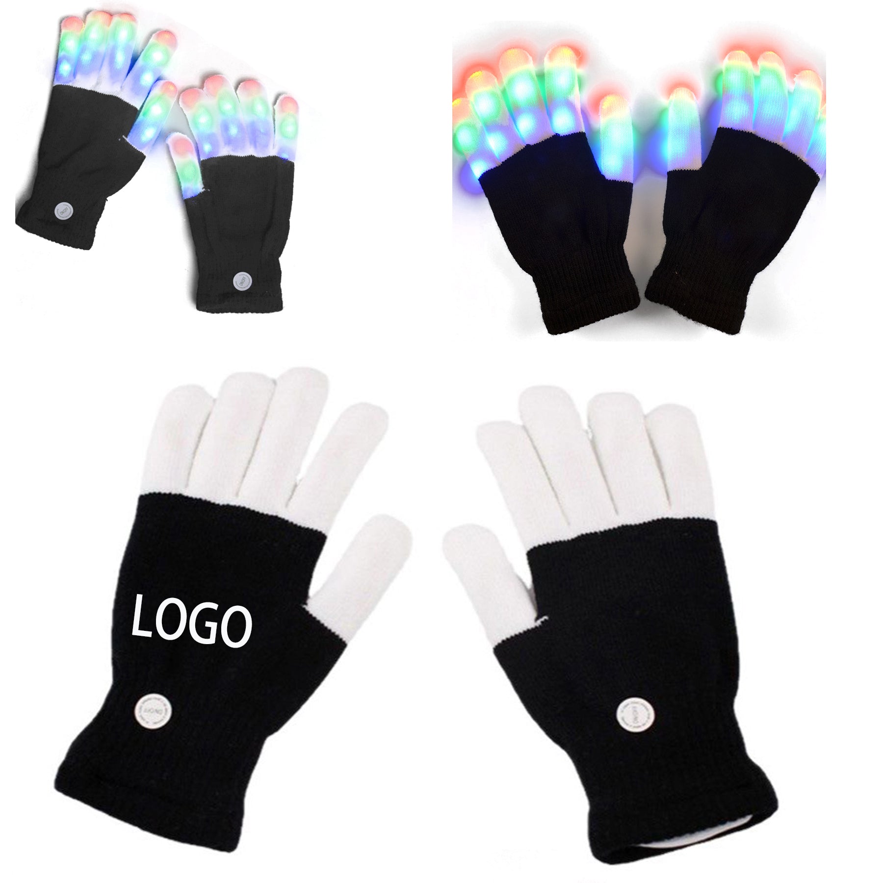 Led Light Gloves