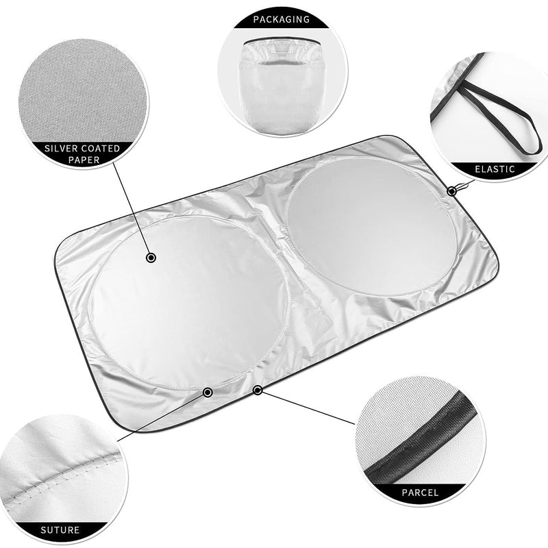 Folding Windshield Car Window Sunshade Cover