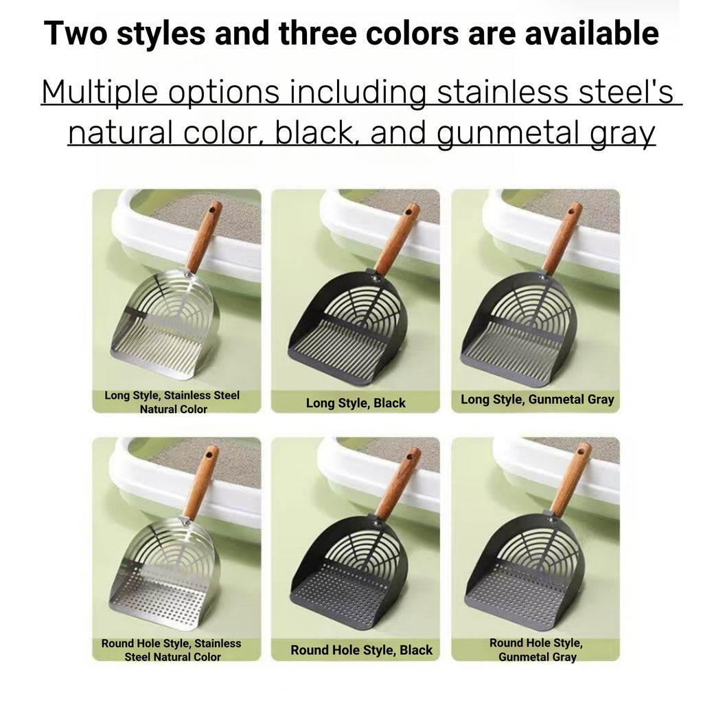 Stainless Steel Cat Litter Scoop