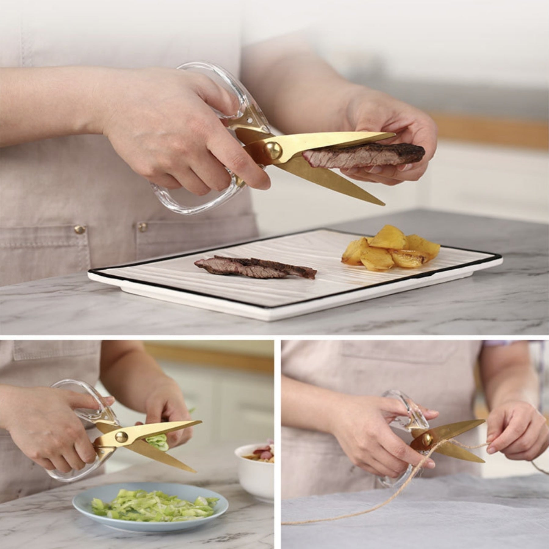 Multifunctional Acrylic Scissors