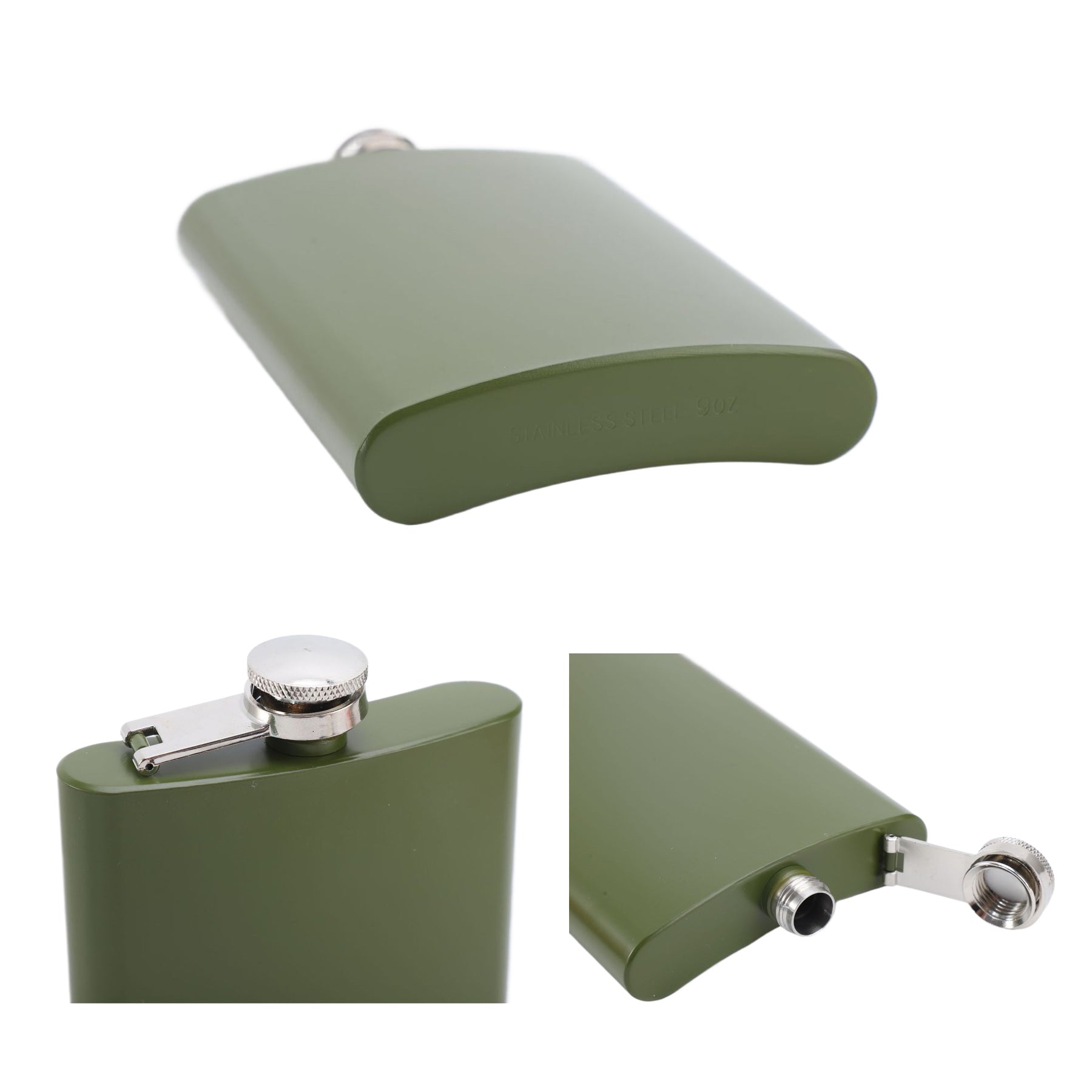 8oz Stainless Steel Hip Flask