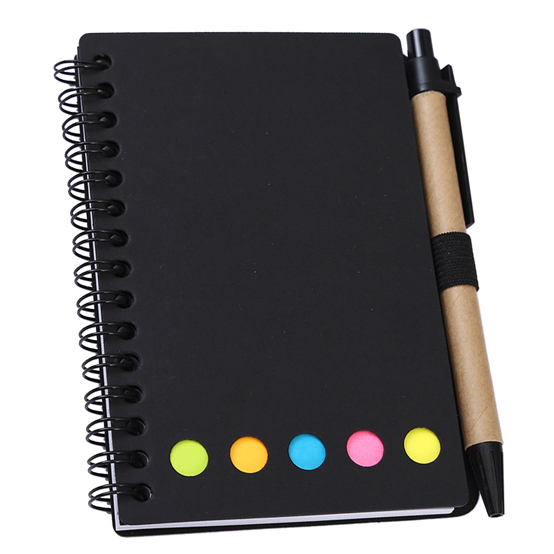 Coil Notepad With Pen And Sticky Notes