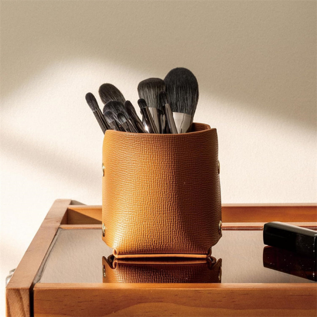 PU Leather Pen Holder