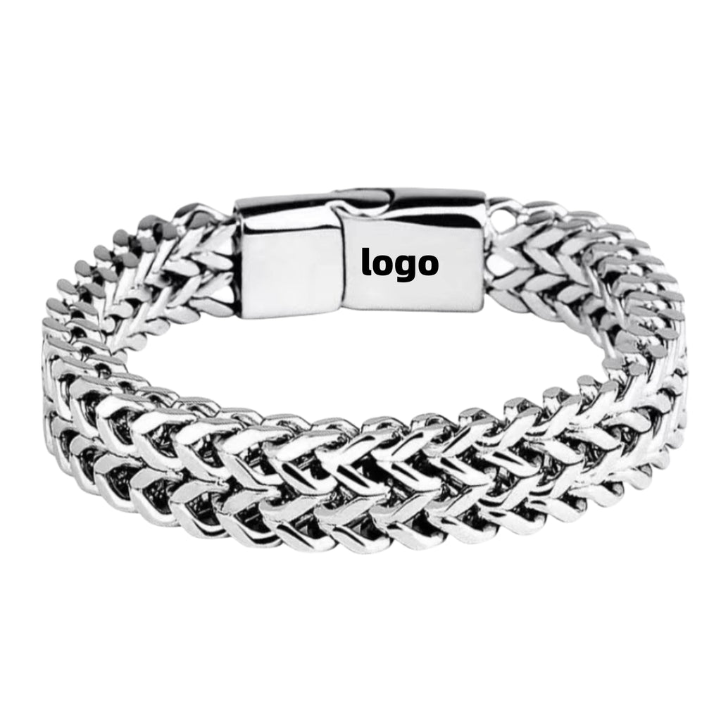 Stainless Steel Cuban Link Men's Bracelet