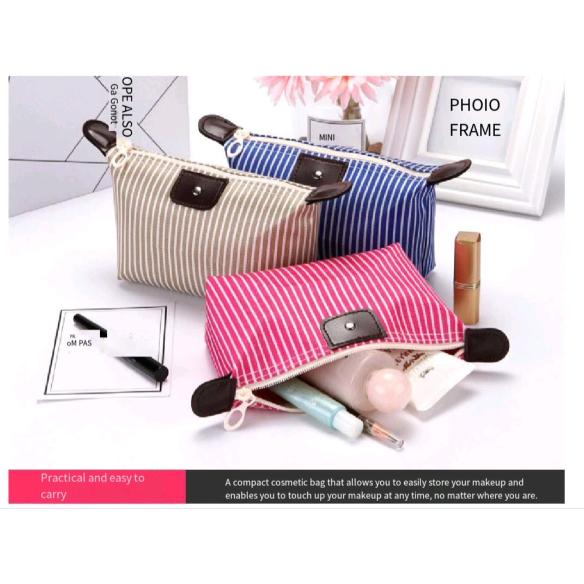 Dumpling Style Cosmetic Organizer