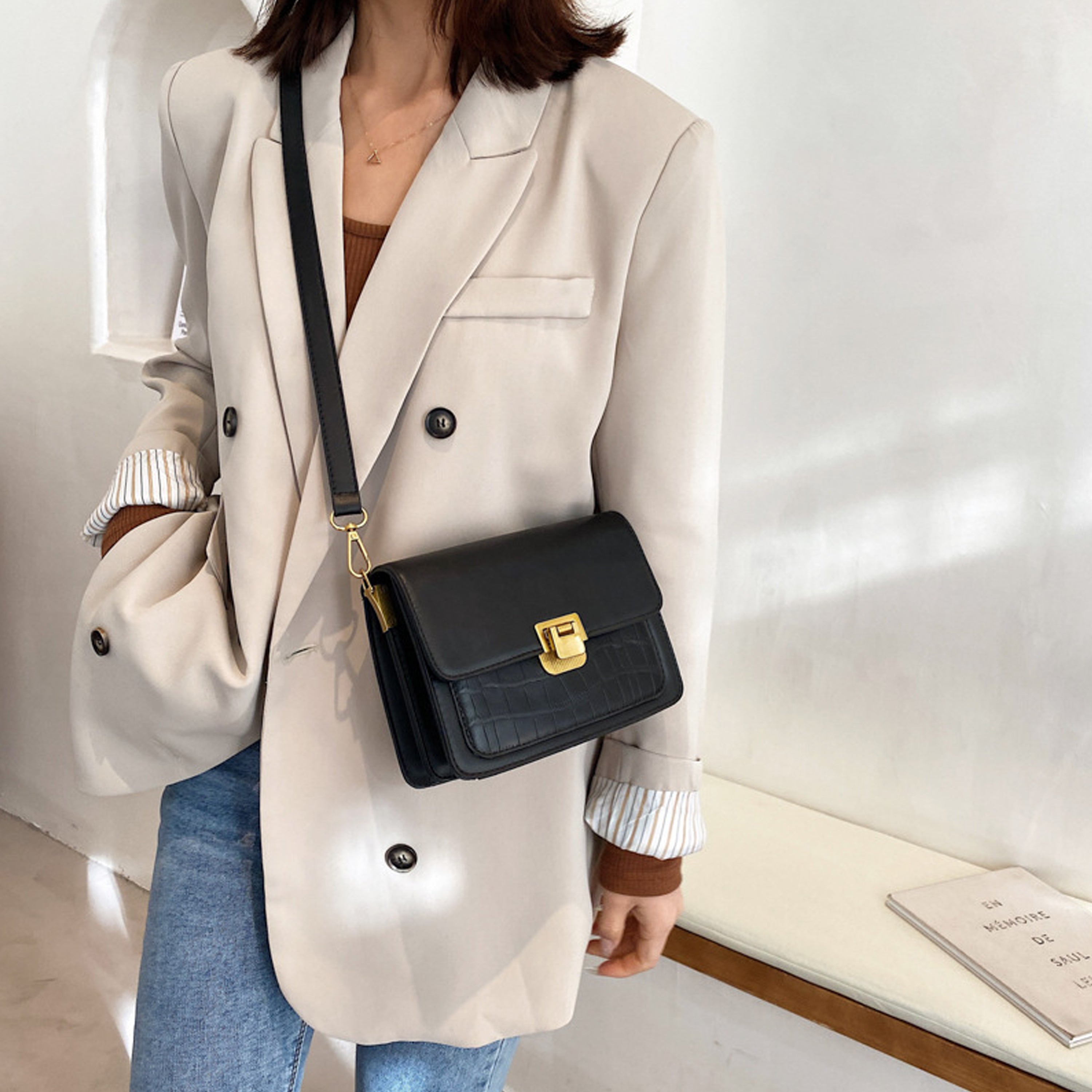 Vintage Crossbody Shoulder Bag