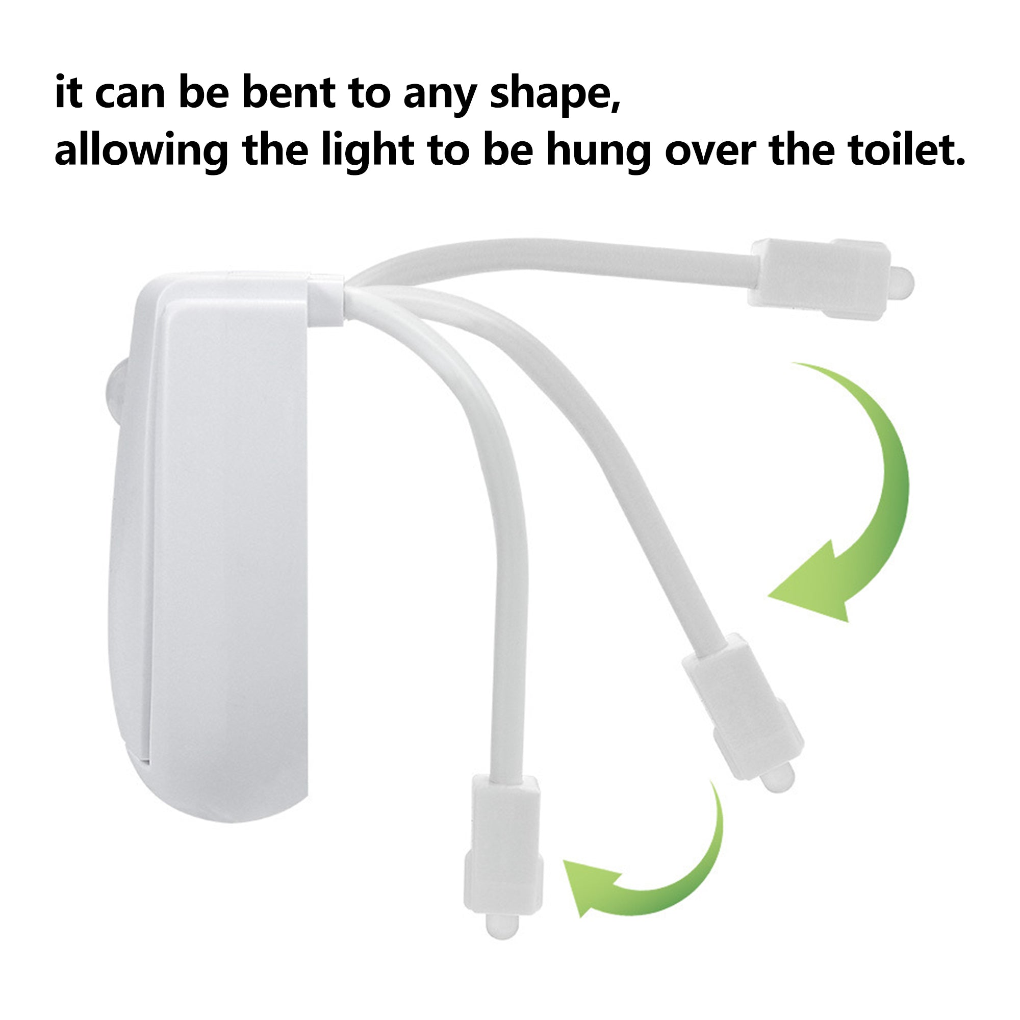 Toilet Bowl Nightlight With Motion Detection For Bathroom