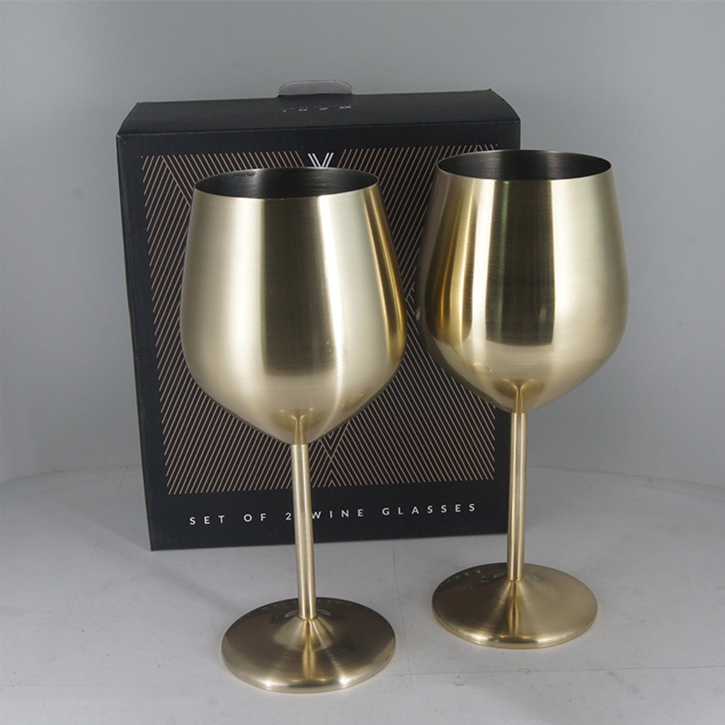 Stainless Steel Wine Glass