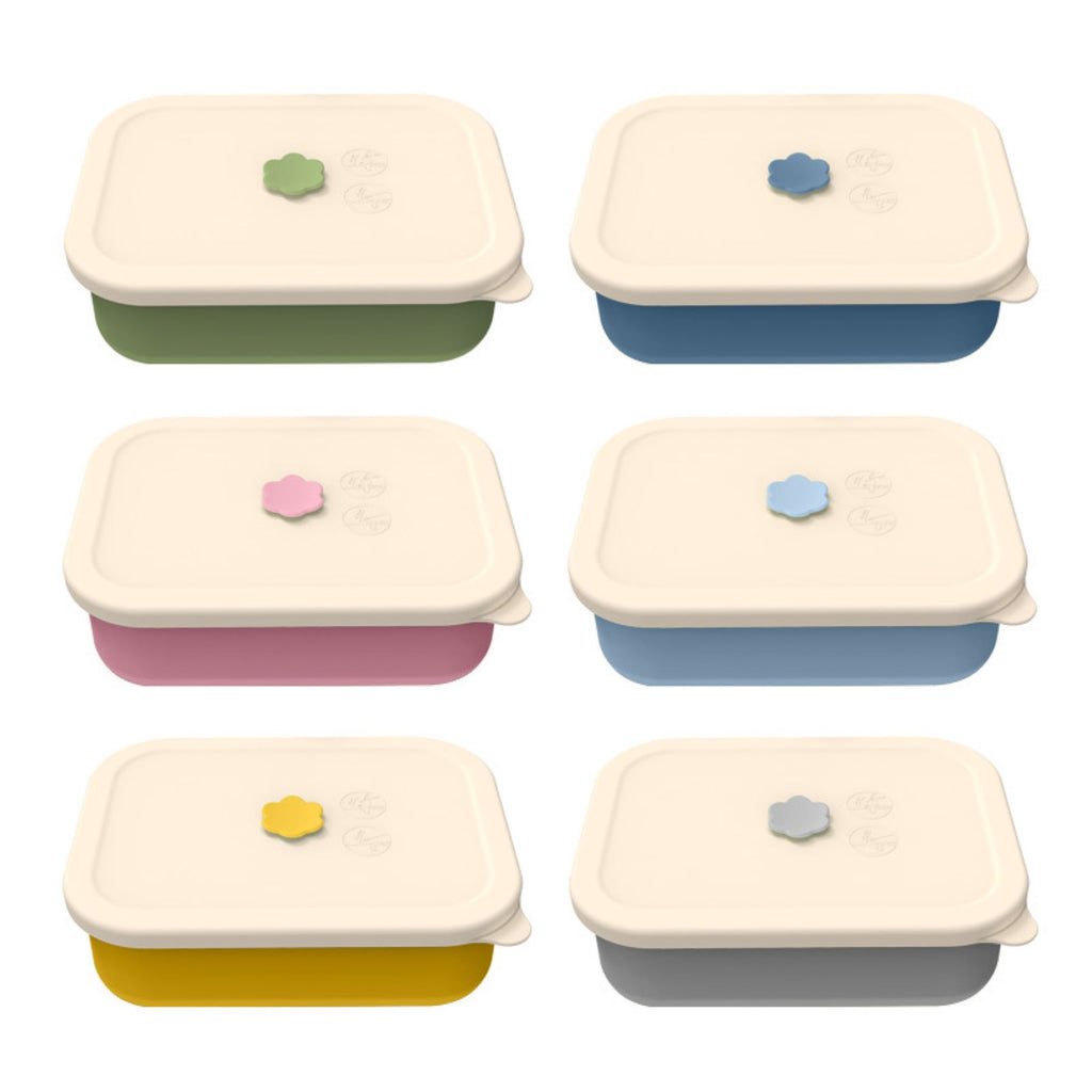 4 - Section Silicone Bento Container