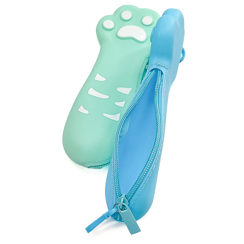 Silicone Cat Paw Pen Case