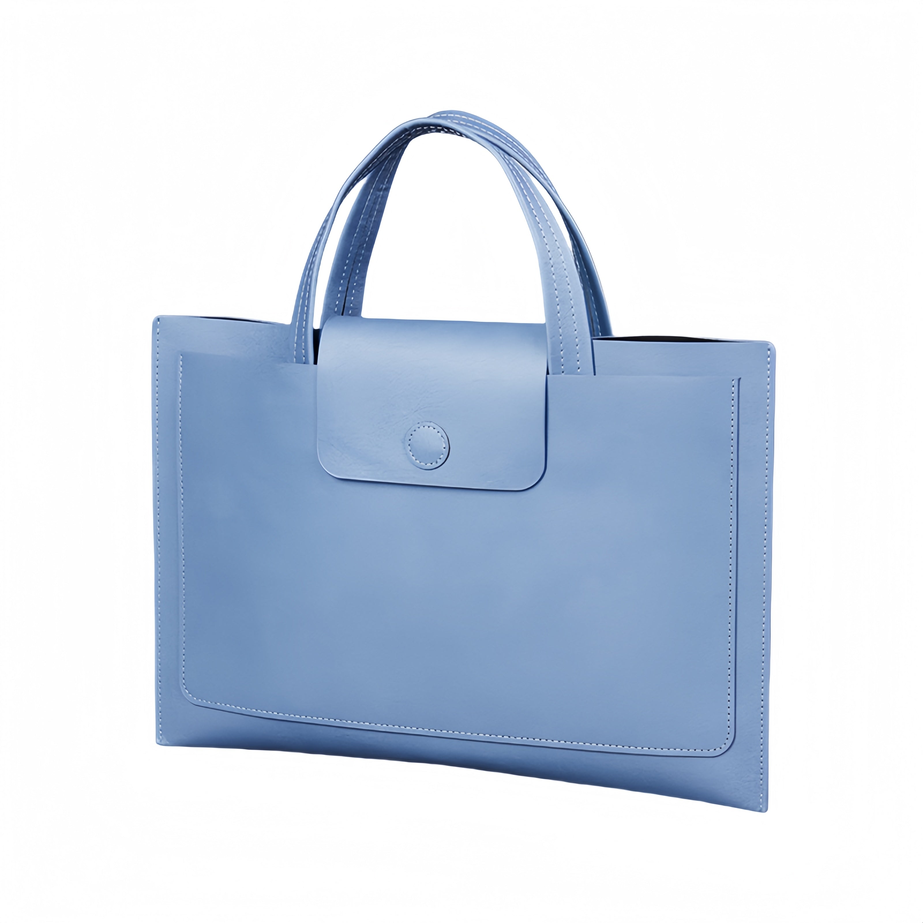 A4-Sized Pu Leather Work Briefcase