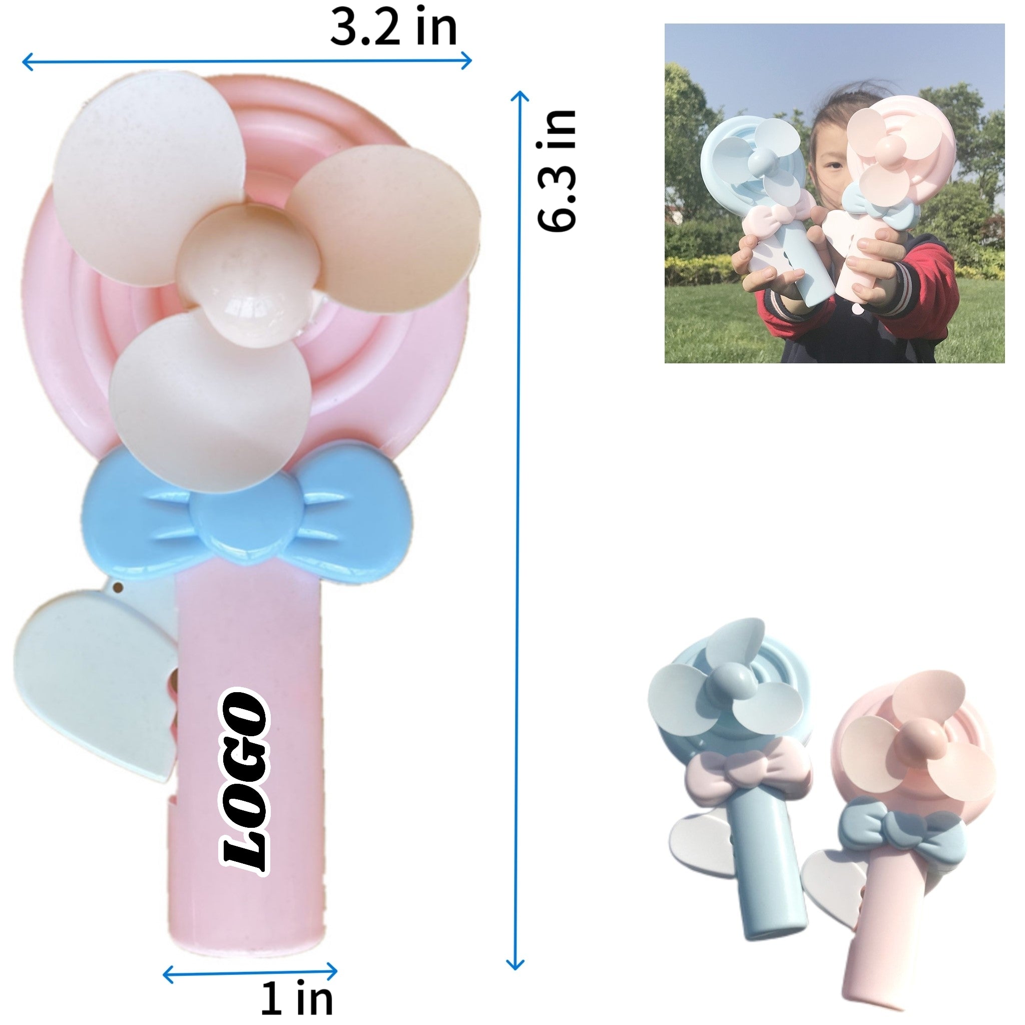 Children’s Hand Press Fan