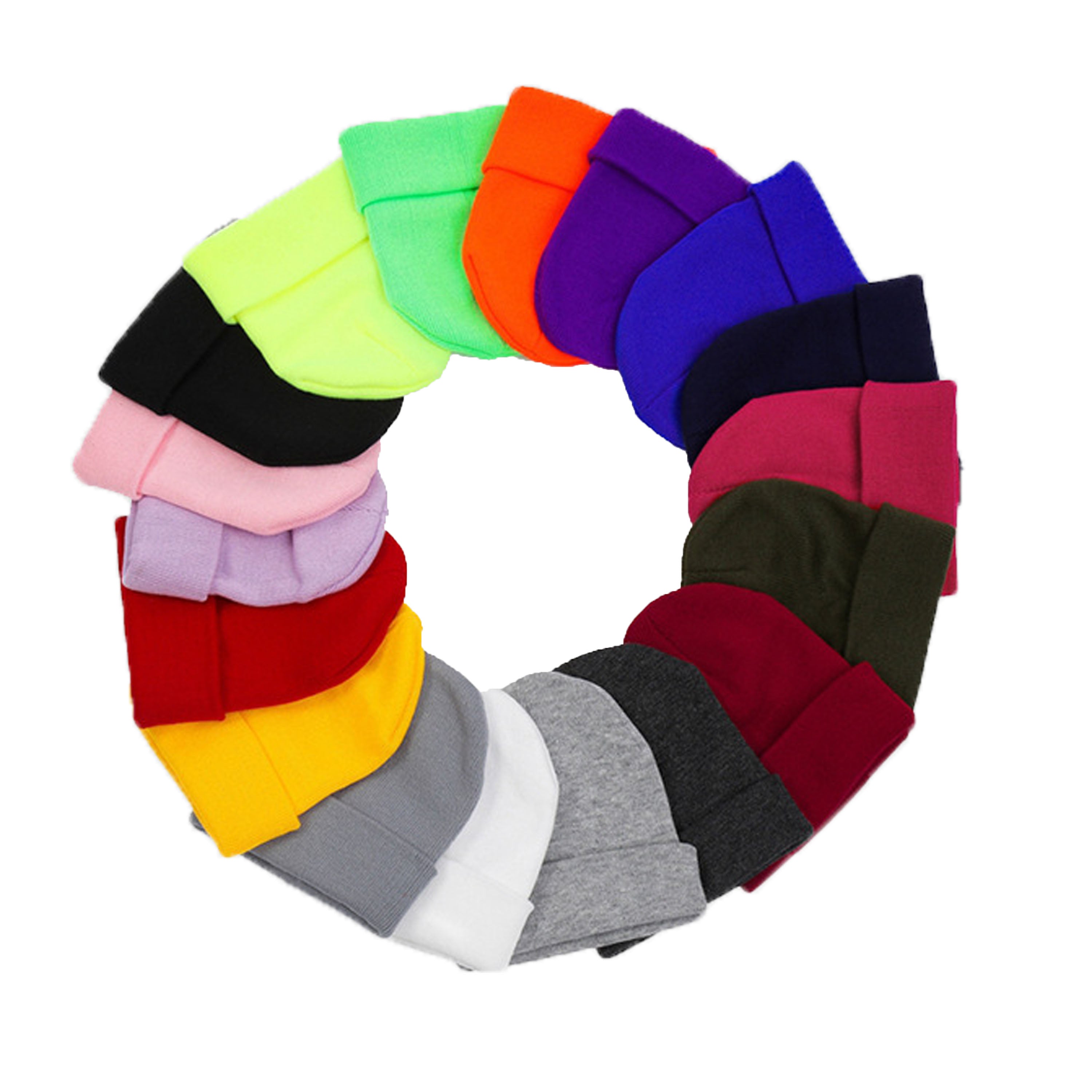 Winter Knitted Beanie Hats