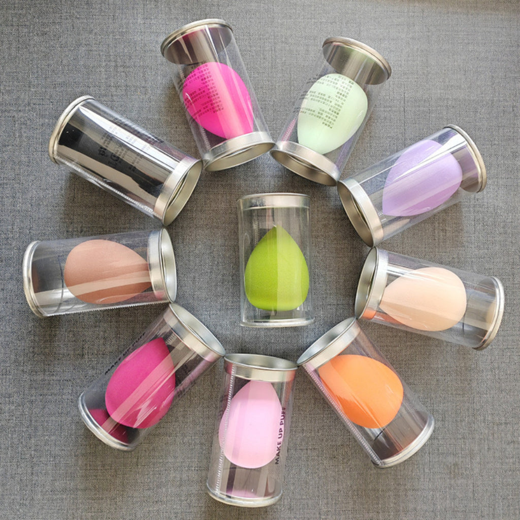 Non Absorbent Beauty Sponge Set Multi Shape Wet Dry Use