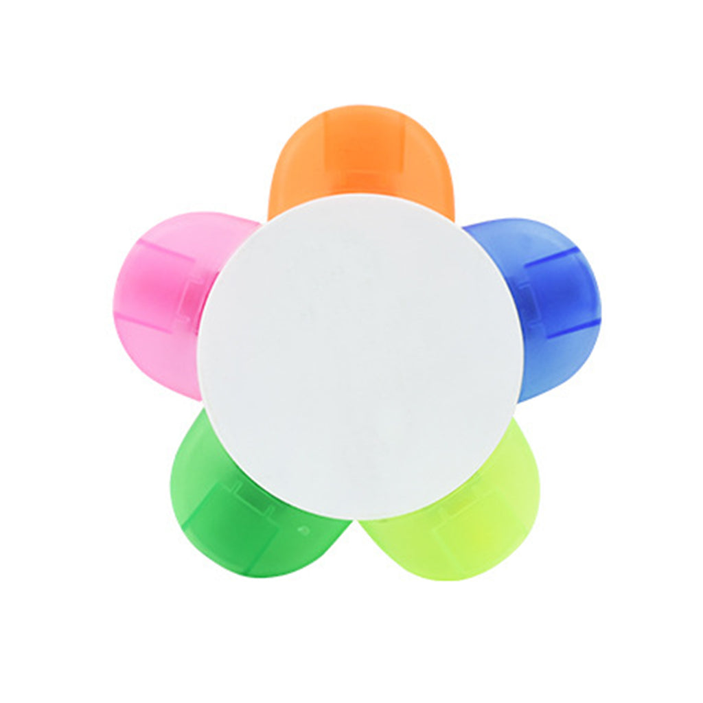 Flower Shape Watercolor Highlighter Pens