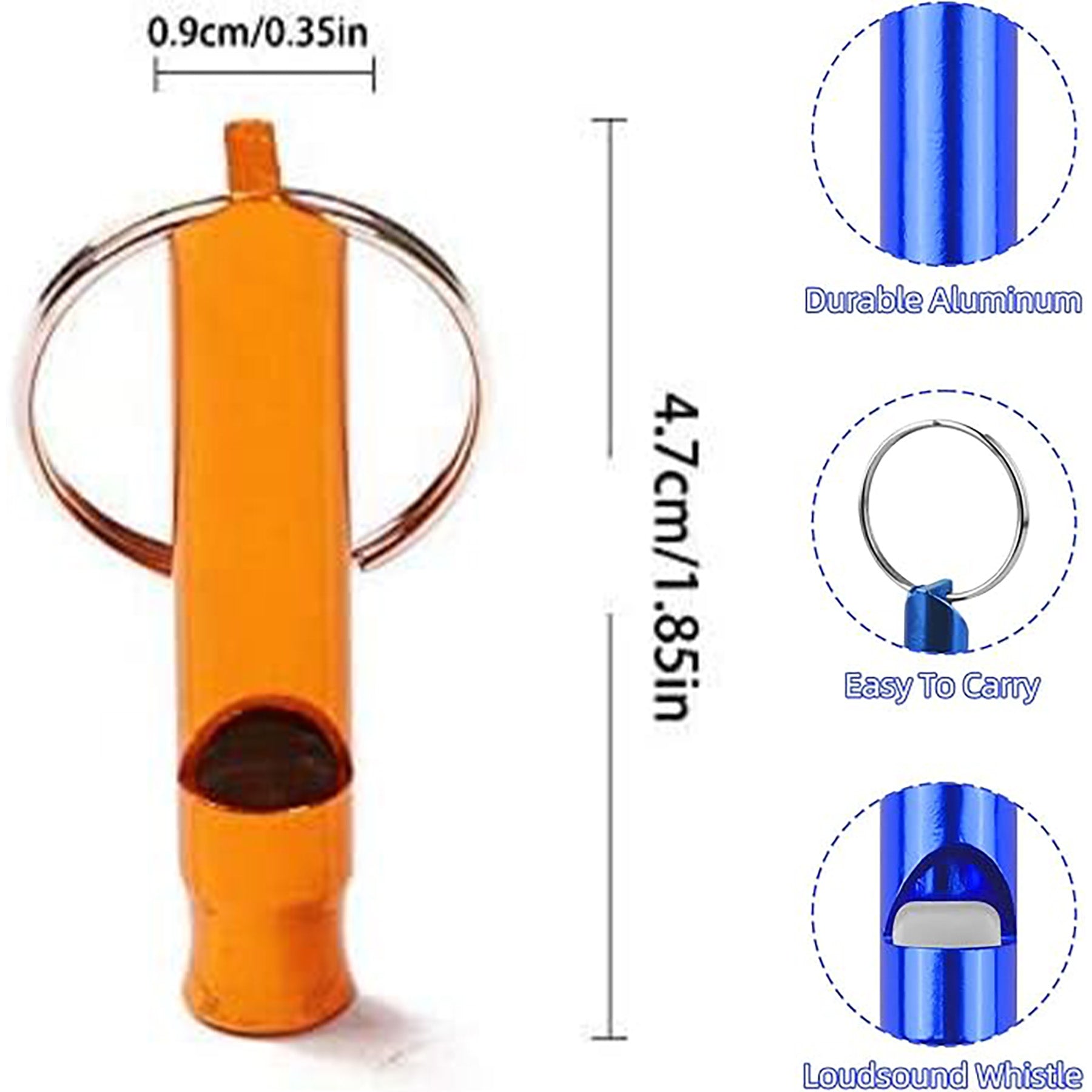 Bird Training Alloy Whistles