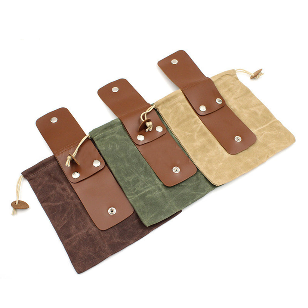 Waxed Canvas Outdoor Forest Foraging Pouch