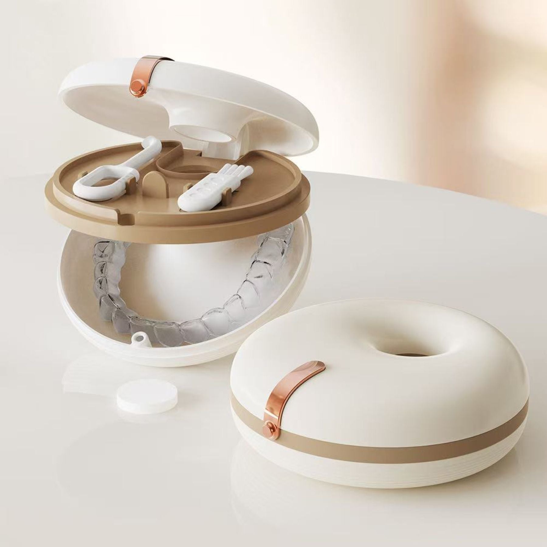 Portable Dental Brace Storage Box
