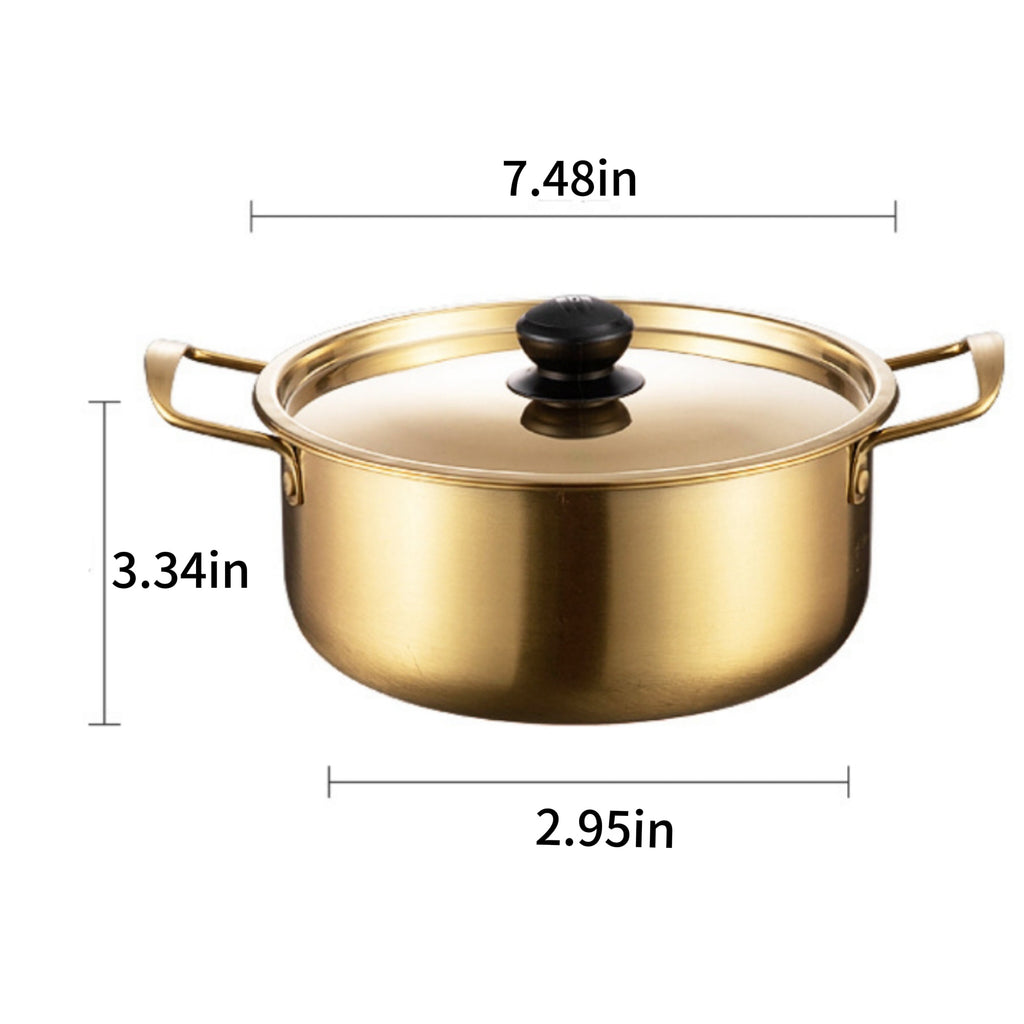 Korean-style Stainless Steel Ramenpot