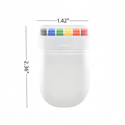 6-Color Rainbow Face Painting Crayons