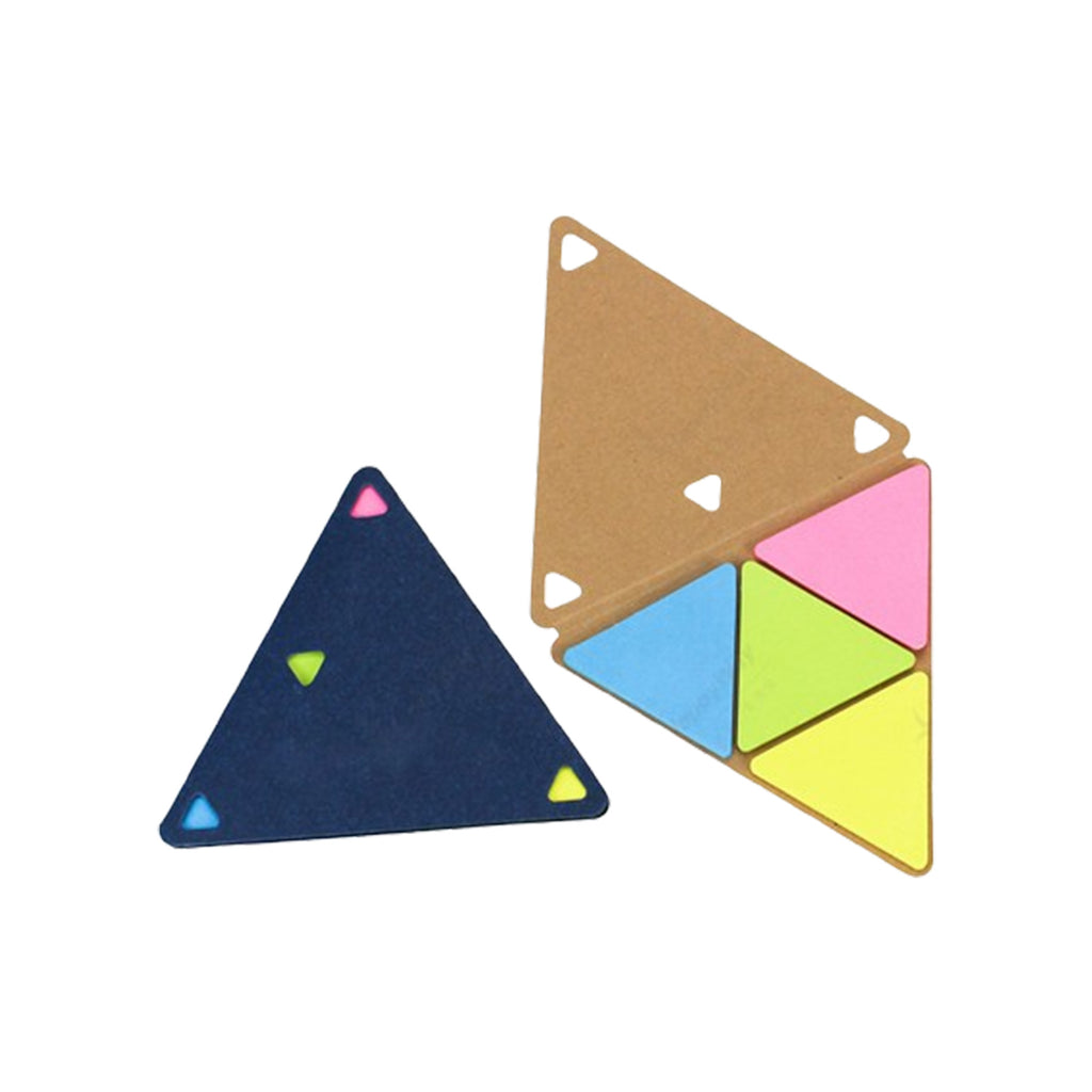 Triangular Multicolor Post-It Notes