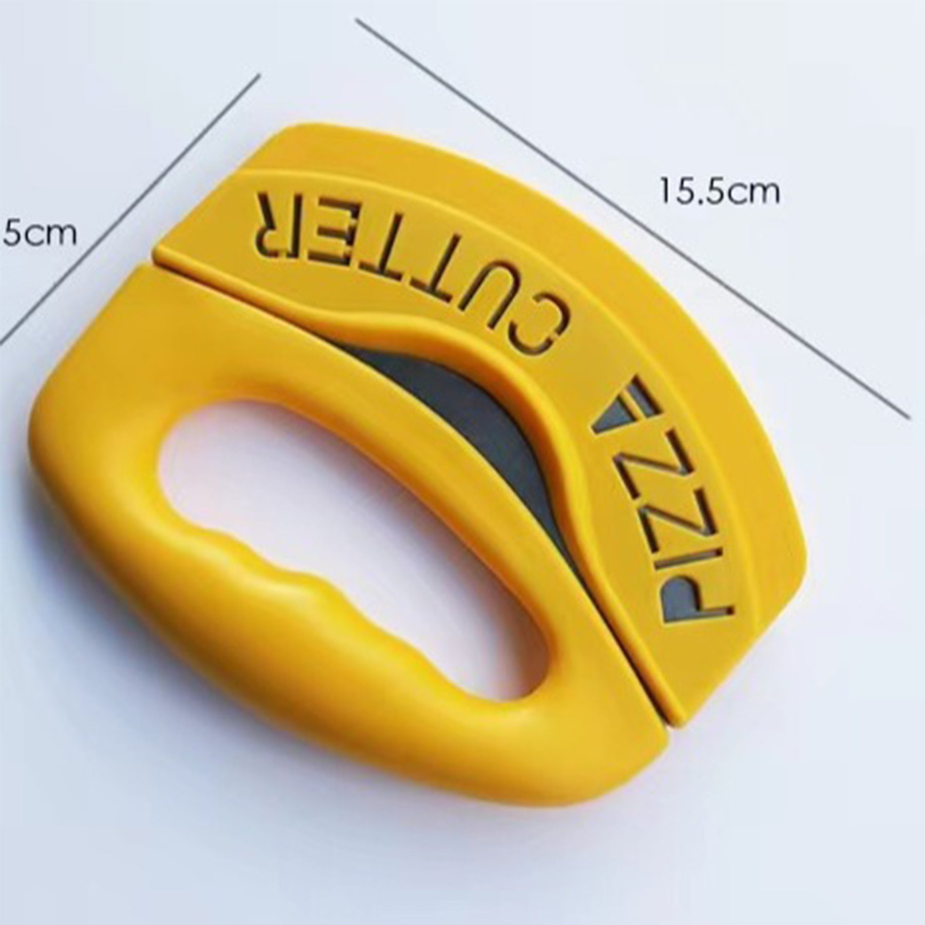 Stainless Steel Hand-held Pizza Cutter