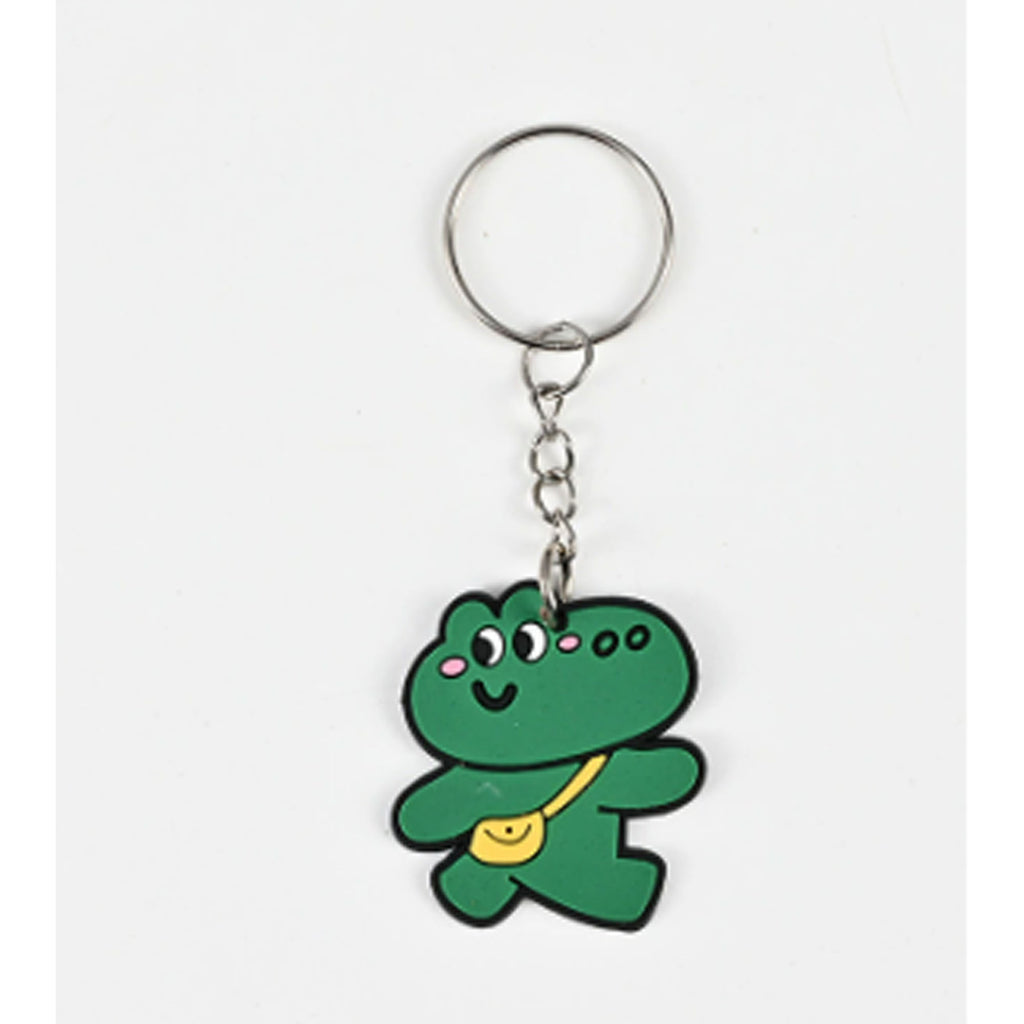 Soft PVC Keychain Colorful Animal Car Charm Bag Accessory