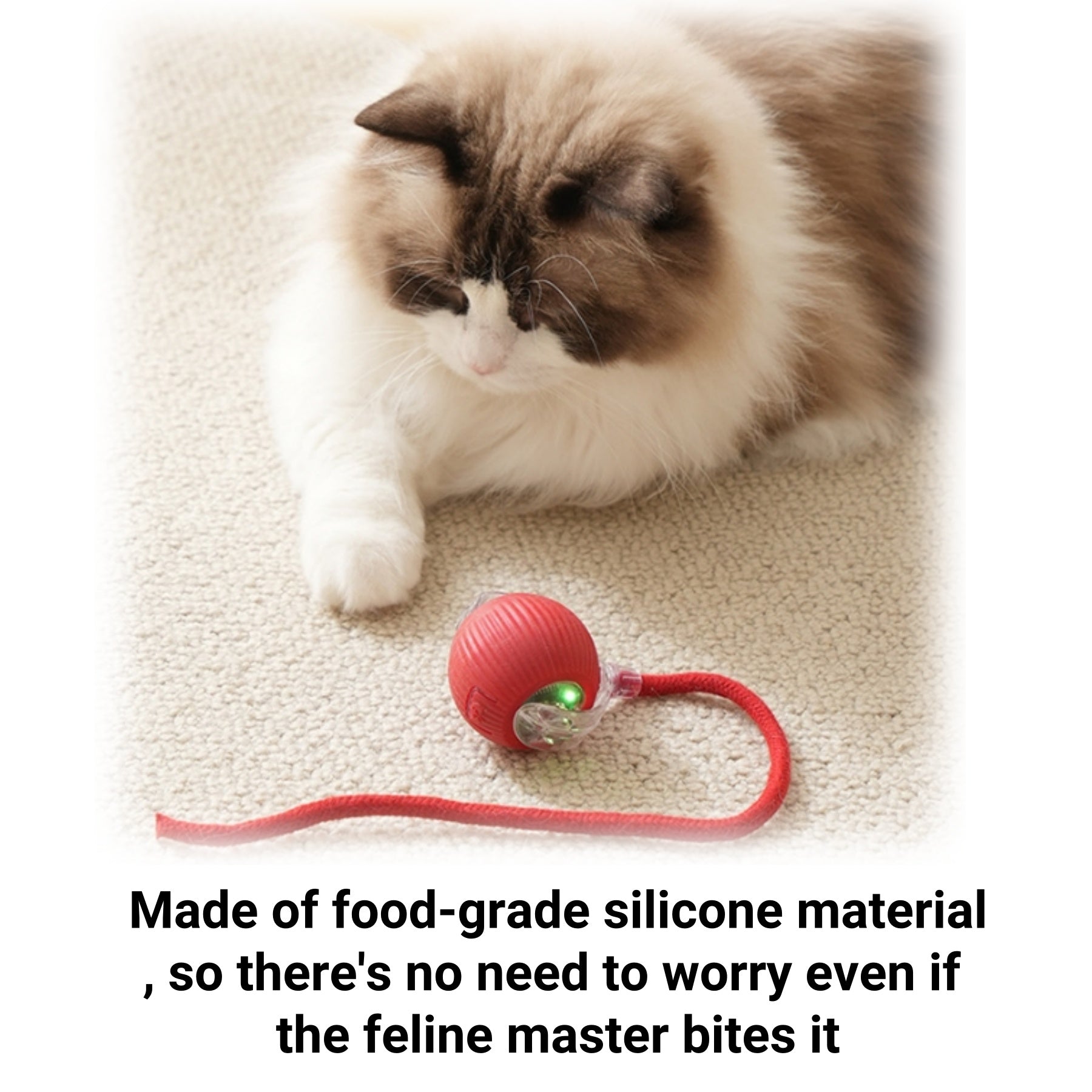 Chew - Resistant Automatic Cat Toy Ball