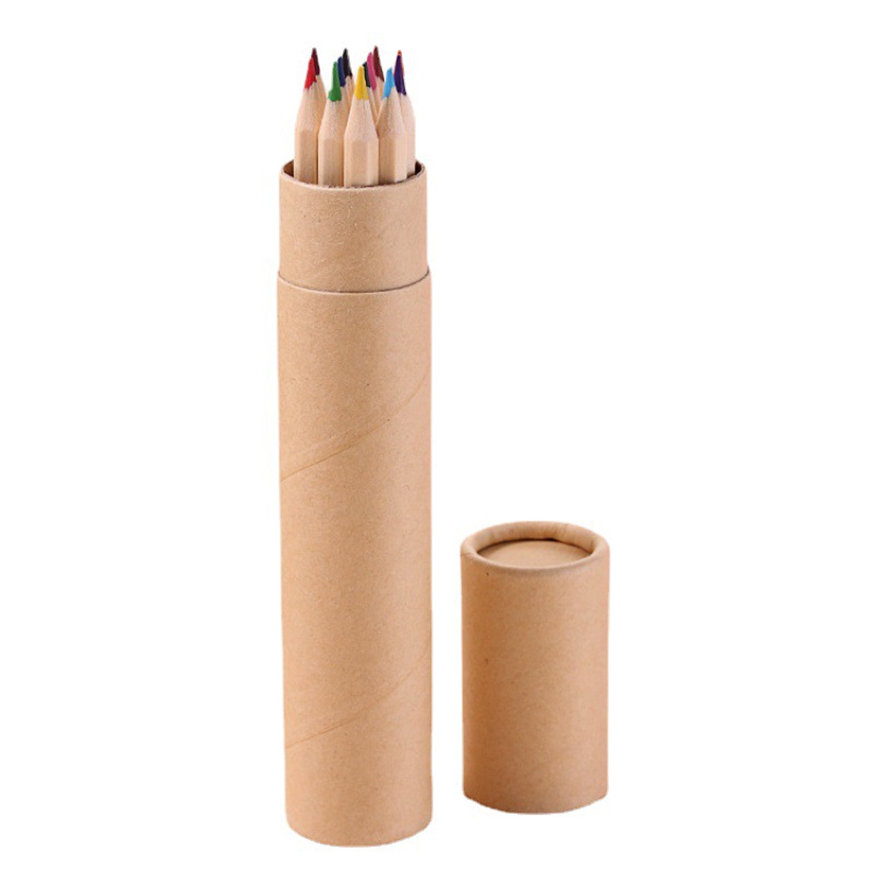12 Count Color Pencils W/ Pencil Holder
