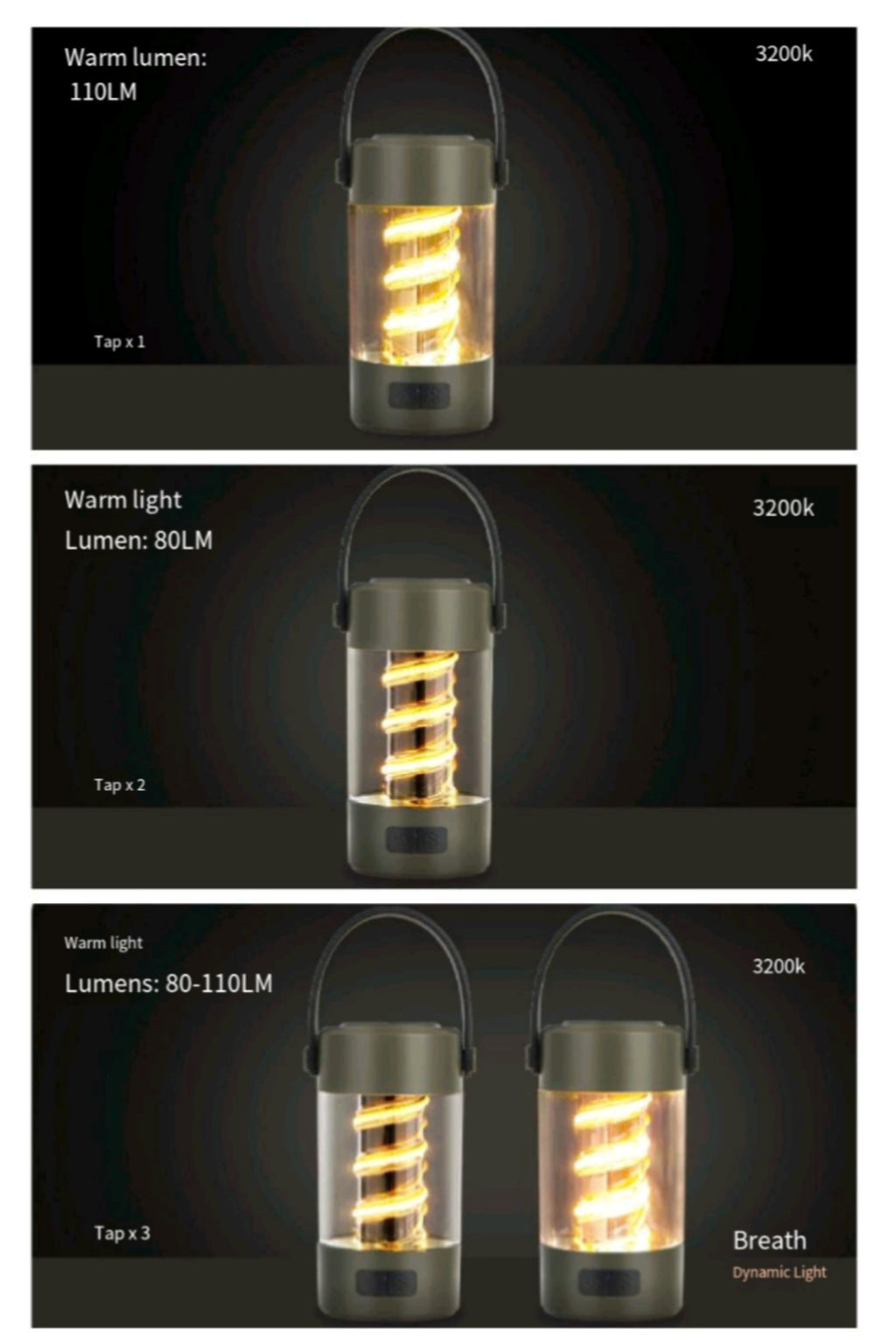 Bluetooth Speaker With Ambient Light