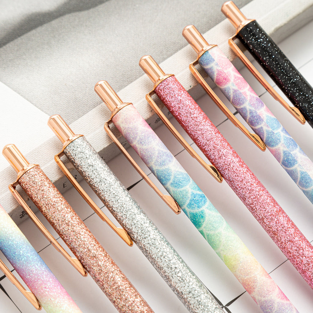 Ballpoint Pen Gold Powder Printing Metal