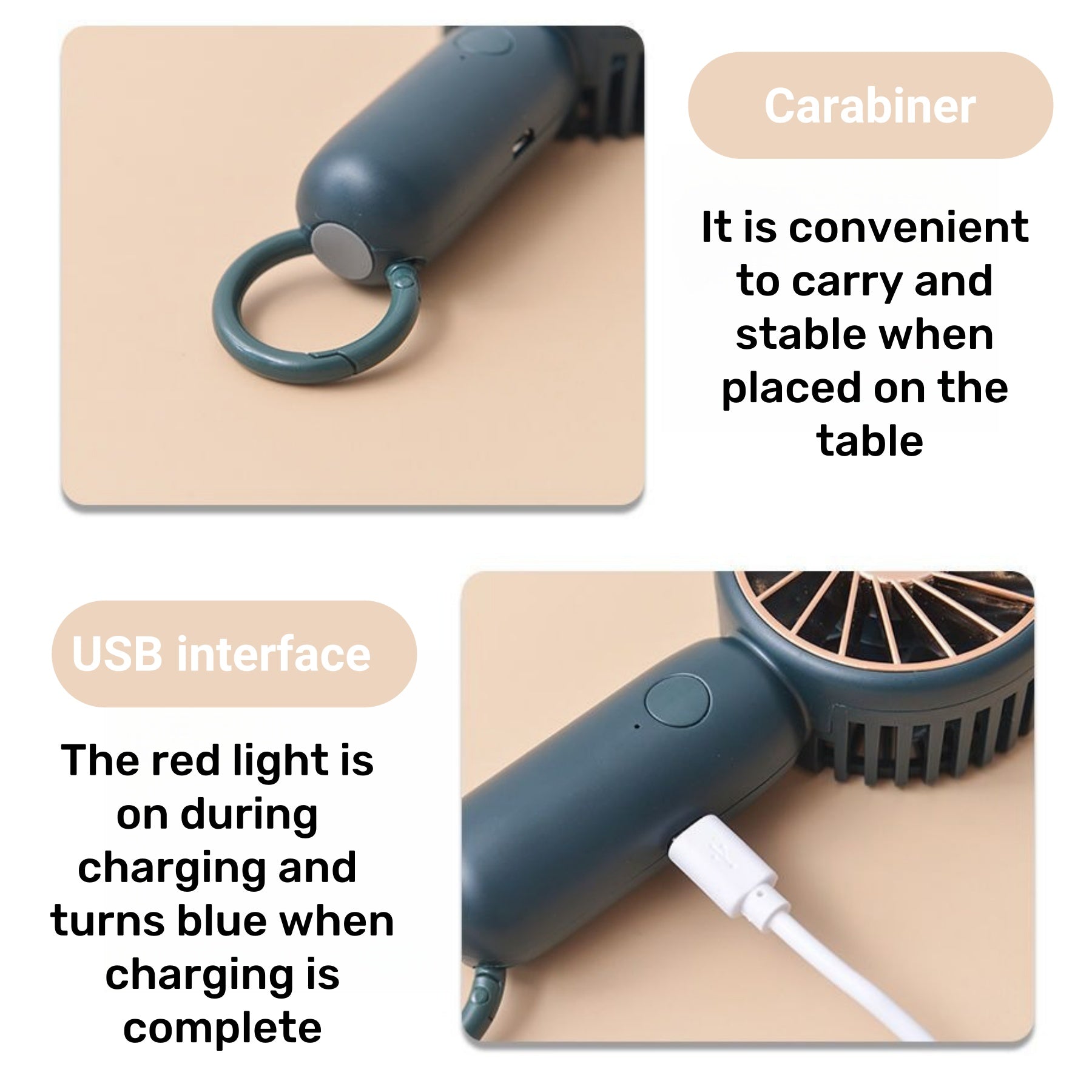 Mini USB - Portable Fan
