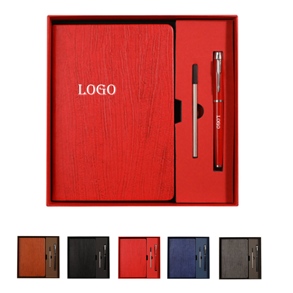 Elegant A5 Business Notebook Set