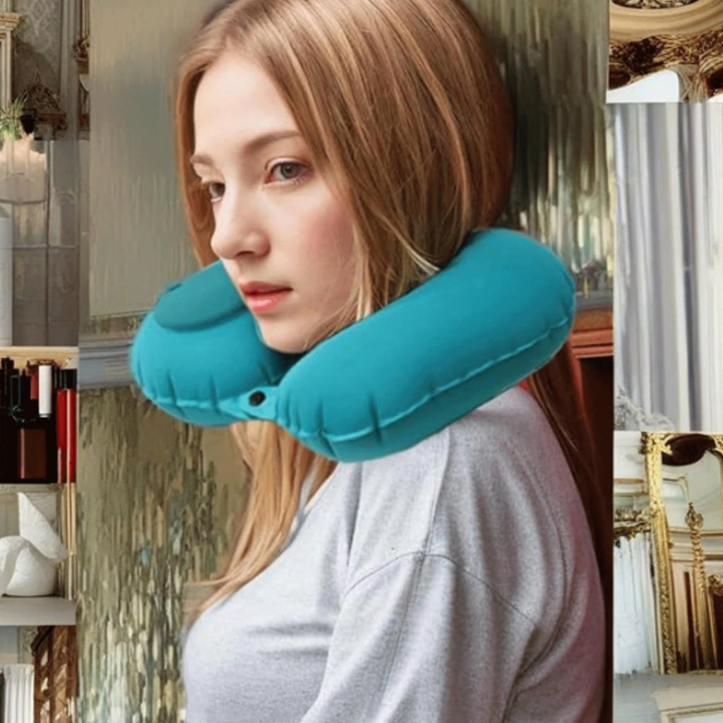 Inflatable Travel Pillow