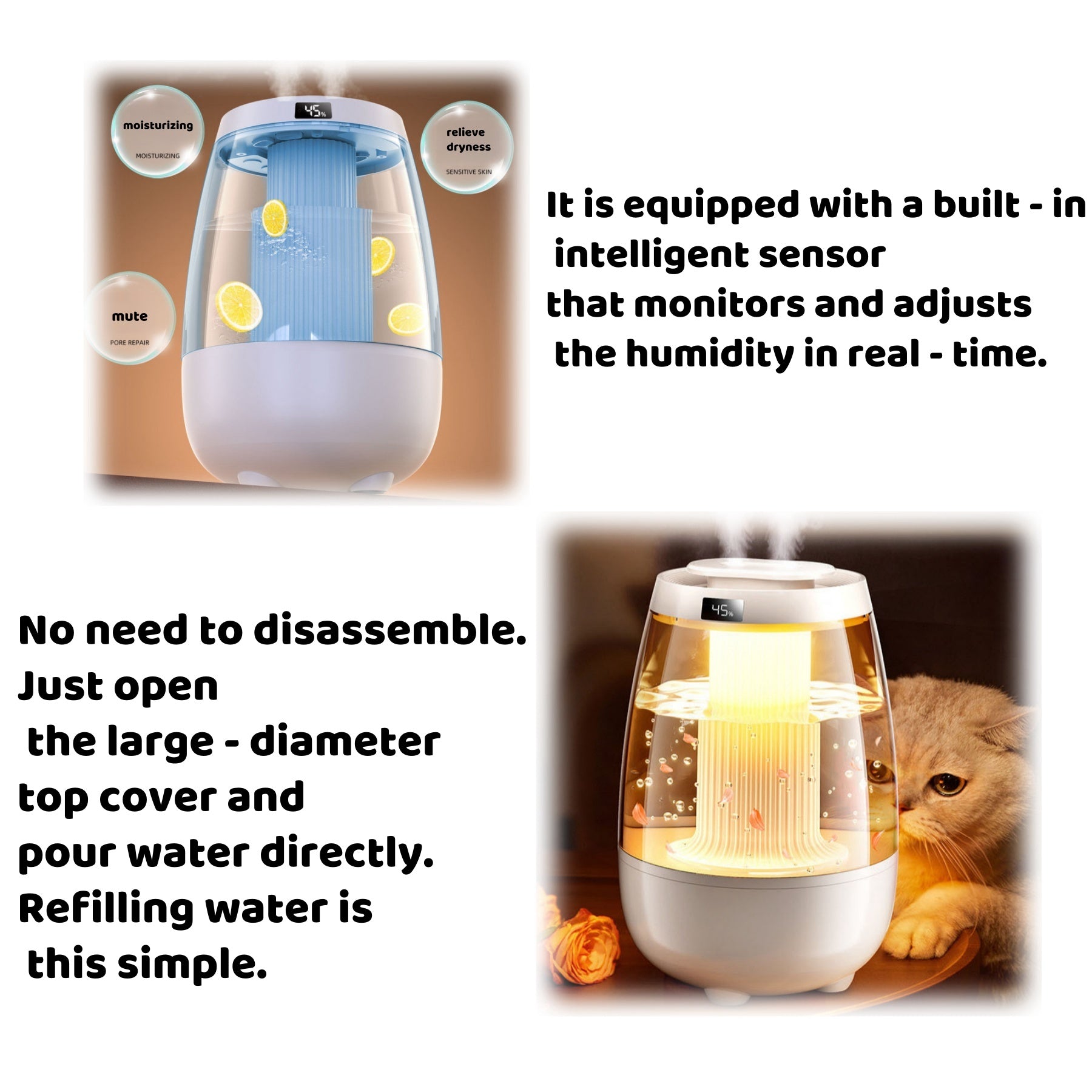 Large Capacity Aromatherapy Humidifier