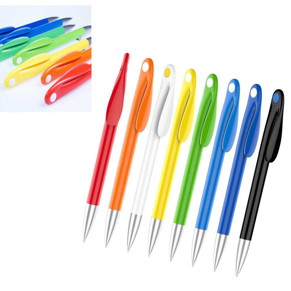 Plastic Ballpoint Pen Rotating Rabbit Pen