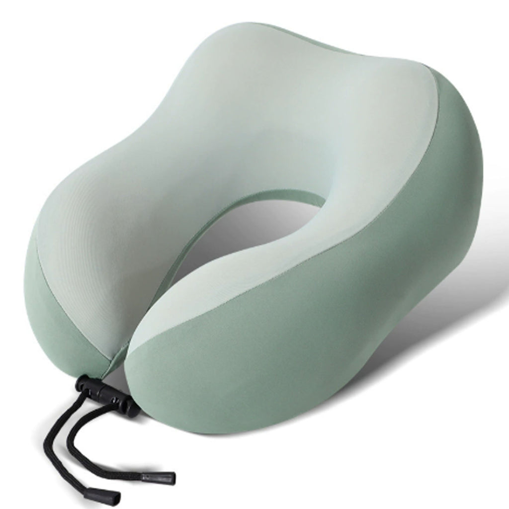 Ice Silk Memory Foam U-Neck Pillow, ErgonomicNeck Support