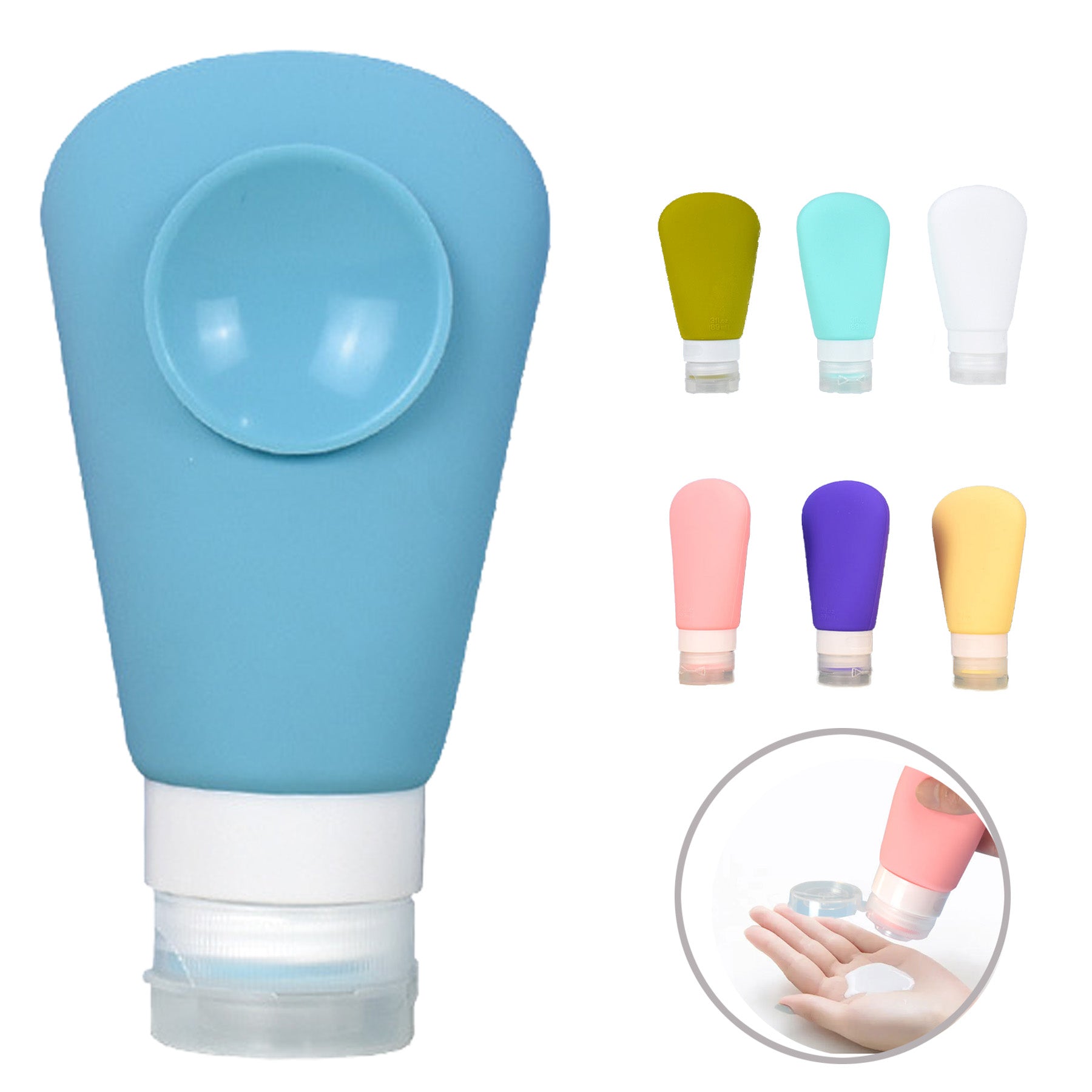 Silicone Travel Bottles For Toiletries