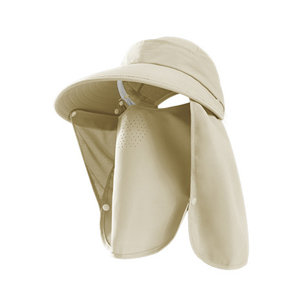 Summer Neck Protection Detachable Top Sun Hat