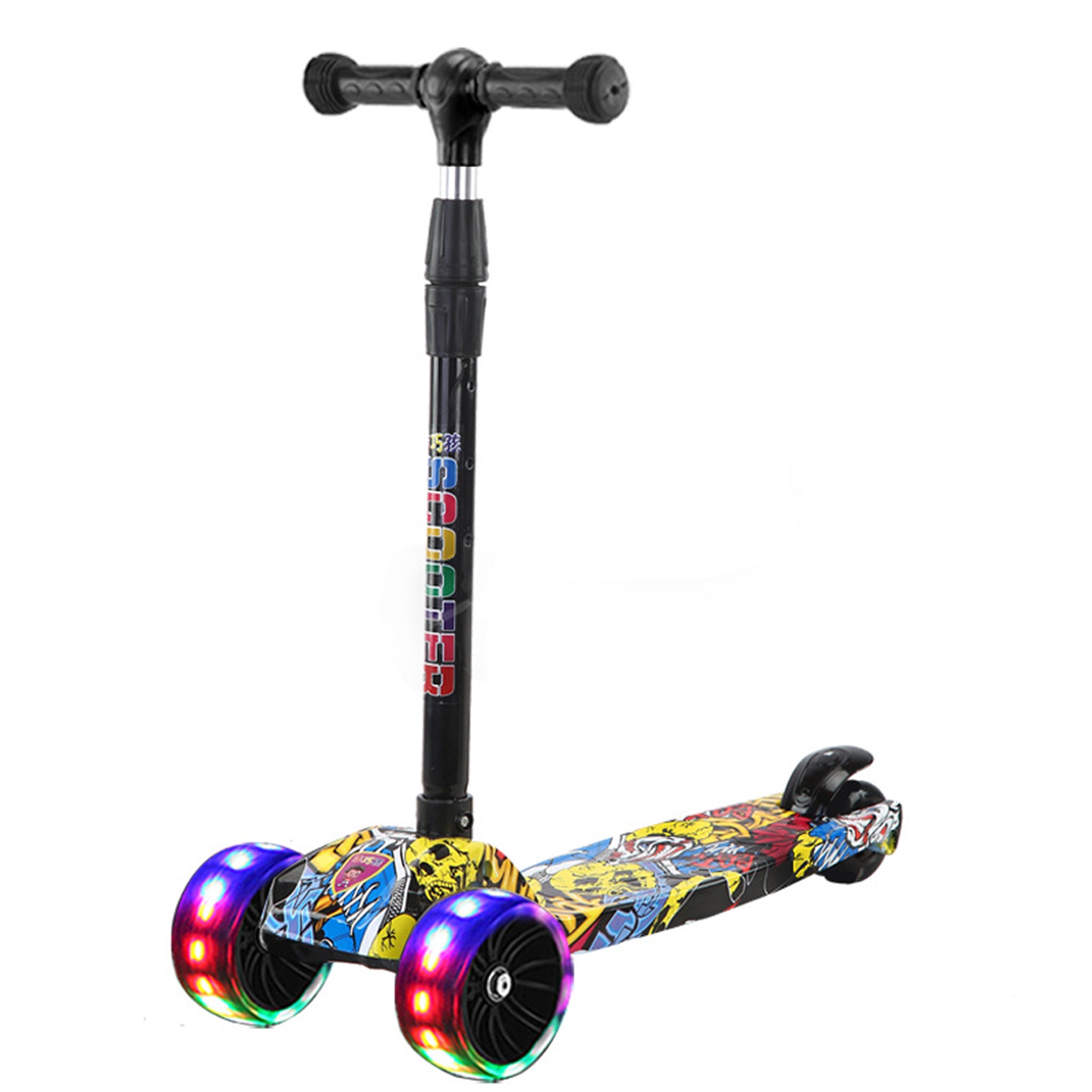 Flash Can Sit On A Folding Scooter