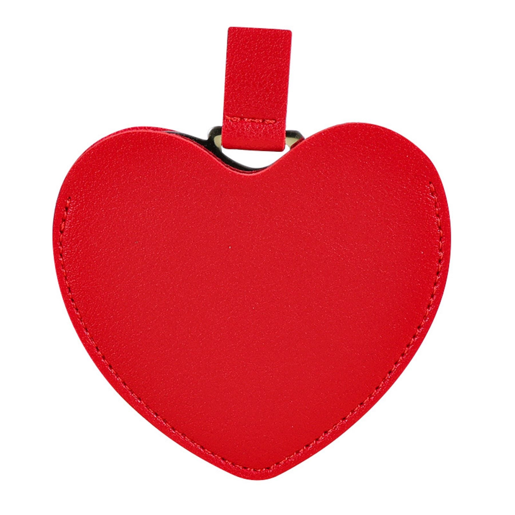 Heart - Shaped Portable Makeup Mirror