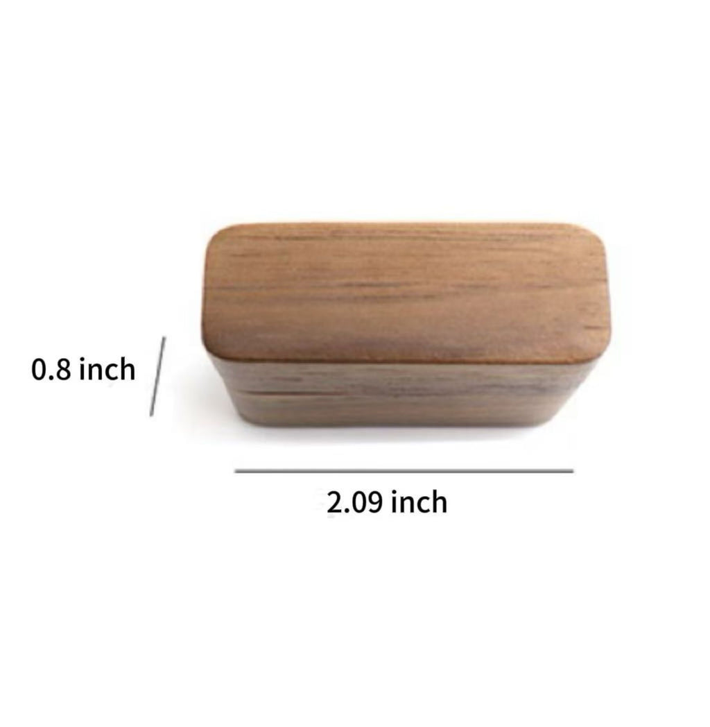 Wooden Guitar Pick Storage Box
