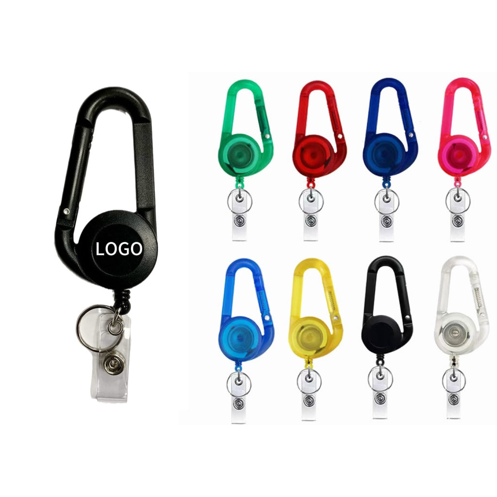 Retractable Carabiner Keychain