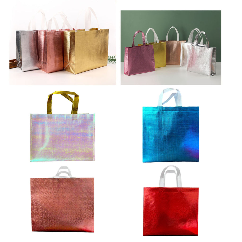 Reusable Non Woven Foldable Shopping Bag All Over Printing