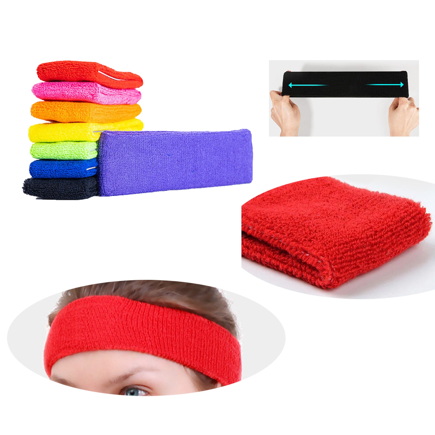 Sweat Absorbent Hairband