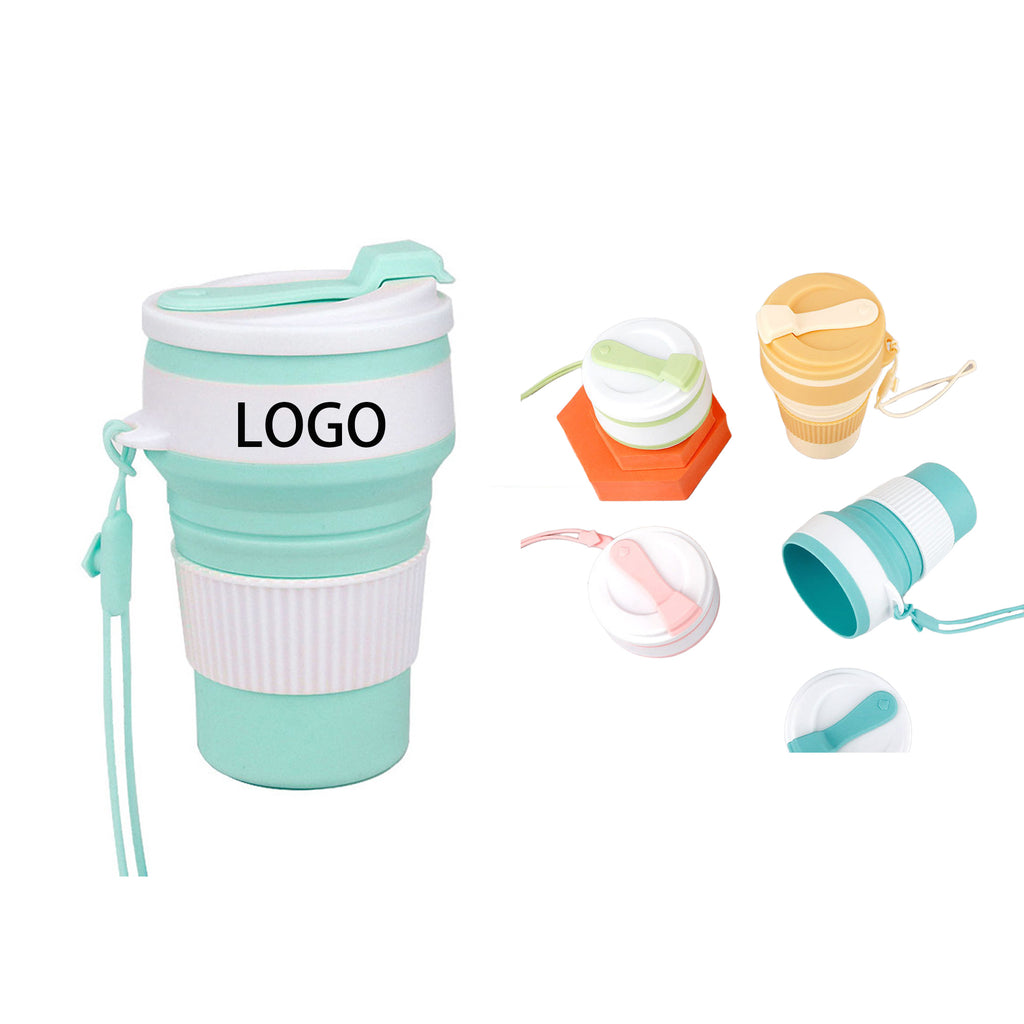 Portable Foldable Silicone Water Bottle