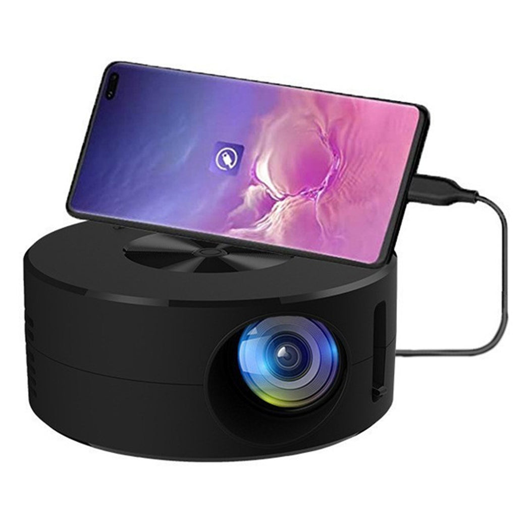 Mini Round Multifunctional LED HD Projector