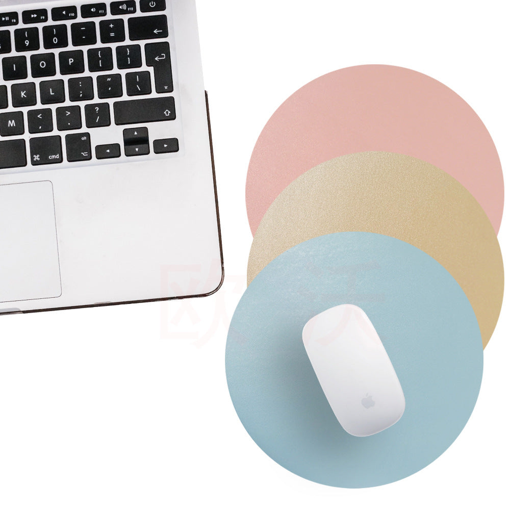 Premium-Textured Small Round Mousepad
