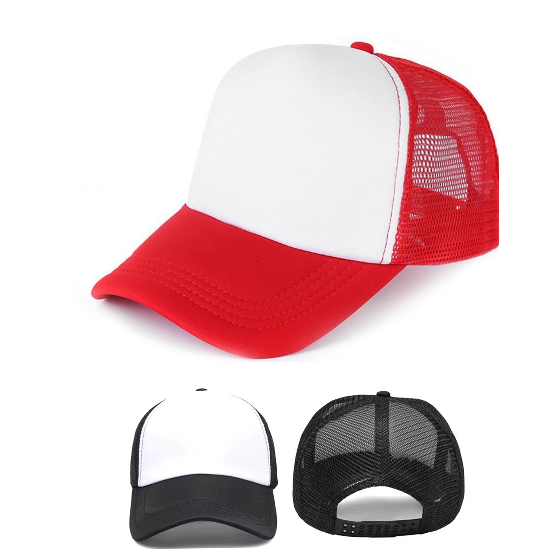 Blank Polyester Mesh Cap